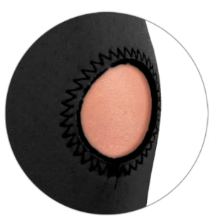 Neoprene Open Patella Knee Sleeve - Image 3