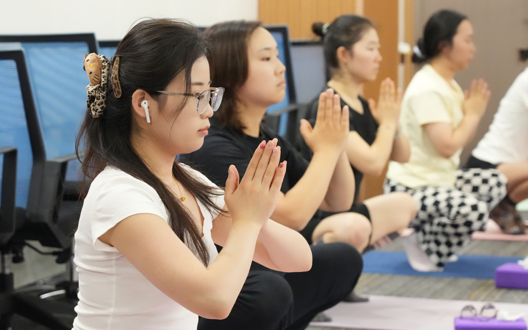 Finding Balance Through Movement: AOFIT’s Yoga Class Continues to Grow