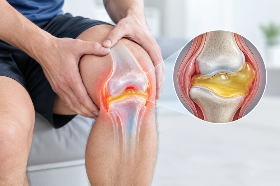 joint effusion knee